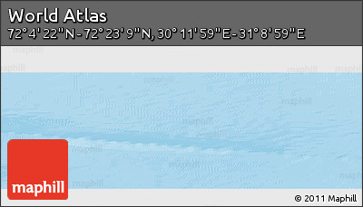 Physical Panoramic Map of the Area around 72° 13' 45" N, 30° 40' 29" E