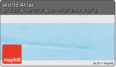 Physical Panoramic Map of the Area around 72° 13' 45" N, 30° 40' 29" E