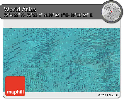 Satellite 3D Map of the Area around 72° 13' 45" N, 39° 10' 29" E