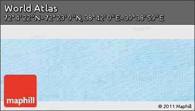Physical Panoramic Map of the Area around 72° 13' 45" N, 39° 10' 29" E