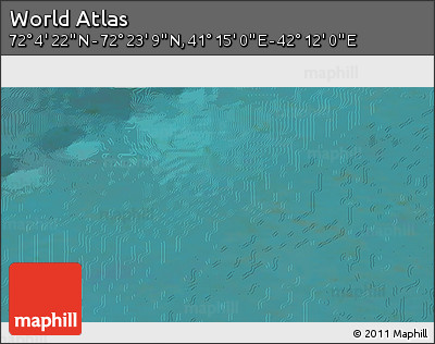 Satellite 3D Map of the Area around 72° 13' 45" N, 41° 43' 30" E