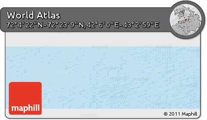 Physical Panoramic Map of the Area around 72° 13' 45" N, 42° 34' 30" E