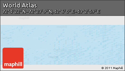 Physical Panoramic Map of the Area around 72° 13' 45" N, 42° 34' 30" E