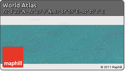 Satellite Panoramic Map of the Area around 72° 13' 45" N, 44° 16' 29" E