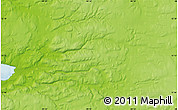 Physical Map of the area around 72° 13' 45" N, 89° 10' 30" W