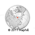 Outline Map of the Area around 72° 30' 30" N, 117° 22' 30" E, rectangular outline