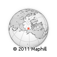 Outline Map of the Area around 72° 30' 30" N, 152° 55' 30" W, rectangular outline