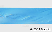 Shaded Relief Panoramic Map of the area around 72° 30' 30" N, 153° 46' 30" W