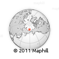 Outline Map of the Area around 72° 30' 30" N, 178° 34' 29" E, rectangular outline