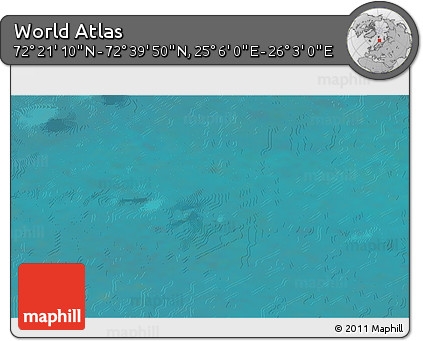 Satellite 3D Map of the Area around 72° 30' 30" N, 25° 34' 30" E