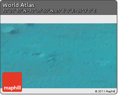 Satellite 3D Map of the Area around 72° 30' 30" N, 25° 34' 30" E