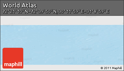 Physical Panoramic Map of the Area around 72° 30' 30" N, 30° 40' 29" E