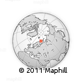 Outline Map of the Area around 72° 30' 30" N, 40° 1' 29" E, rectangular outline