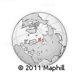 Outline Map of the Area around 72° 30' 30" N, 53° 37' 30" E, rectangular outline
