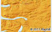 Political Map of the area around 72° 30' 30" N, 54° 19' 30" W