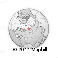 Outline Map of the Area around 72° 30' 30" N, 63° 49' 30" E, rectangular outline