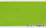 Physical 3D Map of the area around 72° 30' 30" N, 69° 46' 30" E
