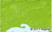 Physical Map of the area around 72° 30' 30" N, 99° 31' 30" E