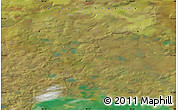 Satellite Map of the area around 72° 30' 30" N, 99° 31' 30" E