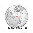 Outline Map of the Area around 72° 47' 9" N, 113° 7' 30" E, rectangular outline