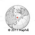 Outline Map of the Area around 72° 47' 9" N, 148° 49' 29" E, rectangular outline