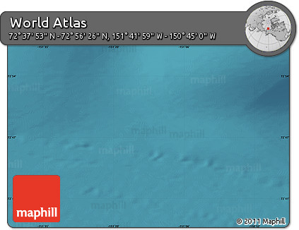 Satellite Map of the Area around 72° 47' 9" N, 151° 13' 29" W