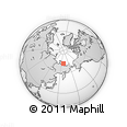 Outline Map of the Area around 72° 47' 9" N, 158° 10' 30" E, rectangular outline
