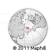 Outline Map of the Area around 72° 47' 9" N, 160° 43' 29" E, rectangular outline