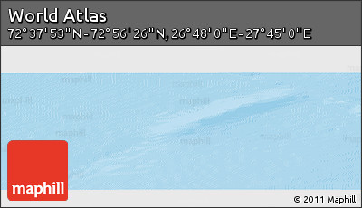 Physical Panoramic Map of the Area around 72° 47' 9" N, 27° 16' 29" E