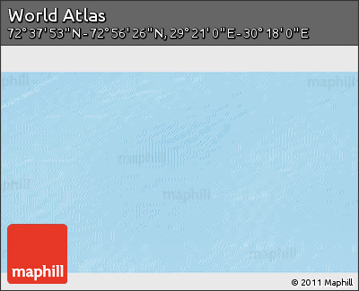 Physical 3D Map of the Area around 72° 47' 9" N, 29° 49' 30" E