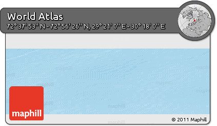 Physical Panoramic Map of the Area around 72° 47' 9" N, 29° 49' 30" E