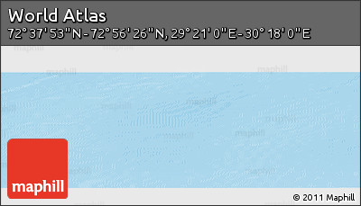 Physical Panoramic Map of the Area around 72° 47' 9" N, 29° 49' 30" E