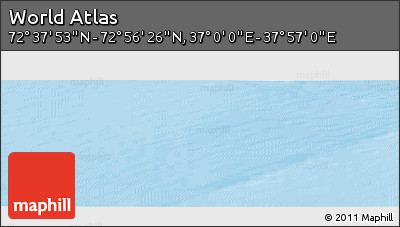 Physical Panoramic Map of the Area around 72° 47' 9" N, 37° 28' 30" E