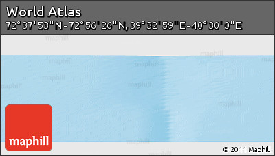 Physical Panoramic Map of the Area around 72° 47' 9" N, 40° 1' 29" E