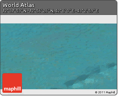 Satellite 3D Map of the Area around 72° 47' 9" N, 42° 34' 30" E