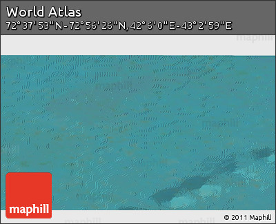 Satellite 3D Map of the Area around 72° 47' 9" N, 42° 34' 30" E