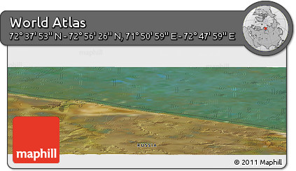 Satellite Panoramic Map of the Area around 72° 47' 9" N, 72° 19' 29" E