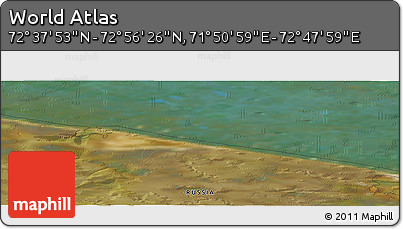 Satellite Panoramic Map of the Area around 72° 47' 9" N, 72° 19' 29" E