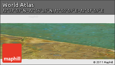 Satellite Panoramic Map of the Area around 72° 47' 9" N, 72° 19' 29" E
