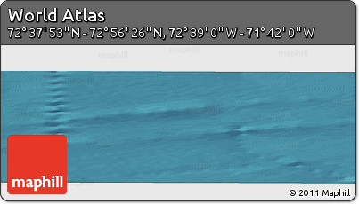 Satellite Panoramic Map of the Area around 72° 47' 9" N, 72° 10' 30" W