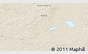 Shaded Relief 3D Map of the area around 72° 47' 9" N, 97° 49' 29" E