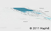 Satellite Panoramic Map of the area around 73° 3' 42" N, 106° 10' 30" W