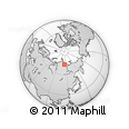 Outline Map of the Area around 73° 3' 42" N, 113° 58' 29" E, rectangular outline