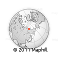 Outline Map of the Area around 73° 3' 42" N, 131° 49' 29" E, rectangular outline