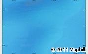 Shaded Relief Map of the area around 73° 3' 42" N, 151° 13' 29" W