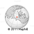 Outline Map of the Area around 73° 3' 42" N, 151° 13' 29" W, rectangular outline