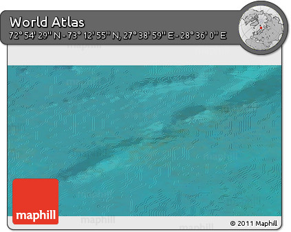 Satellite 3D Map of the Area around 73° 3' 42" N, 28° 7' 30" E