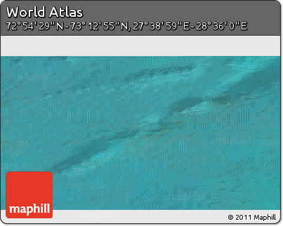 Satellite 3D Map of the Area around 73° 3' 42" N, 28° 7' 30" E
