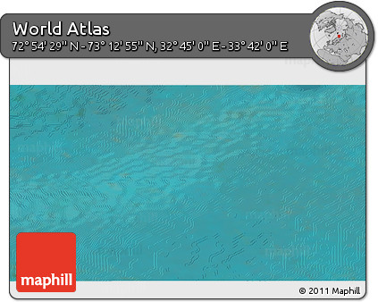 Satellite 3D Map of the Area around 73° 3' 42" N, 33° 13' 30" E