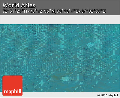 Satellite 3D Map of the Area around 73° 3' 42" N, 34° 4' 30" E